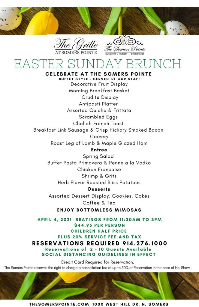 Easter Sunday Brunch The Somers Pointe